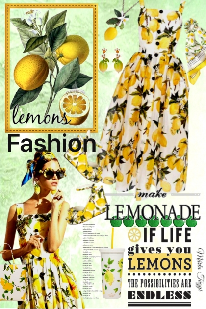 make lemonade- Модное сочетание