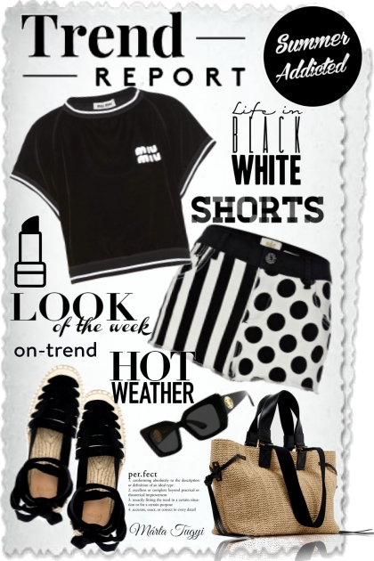 Life in black and white- Fashion set