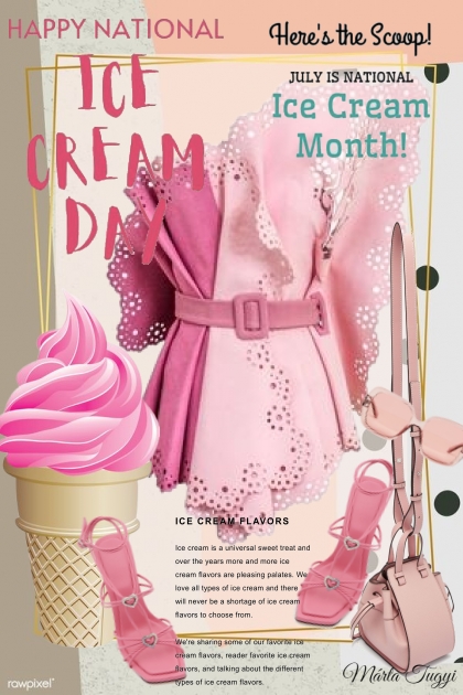 National Ice Cream Month- 搭配