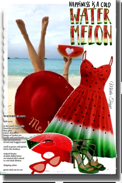 Water Melon- Combinaciónde moda
