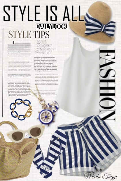 summer style tip- Combinaciónde moda