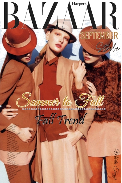 Summer to Fall 7.- Combinaciónde moda