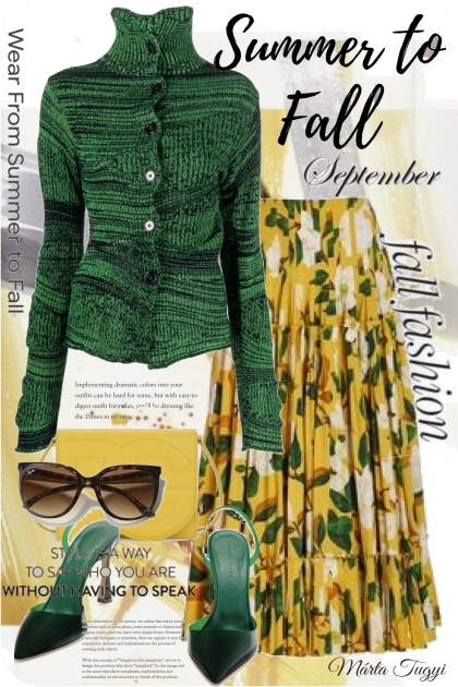 Summer to Fall 9.- Fashion set