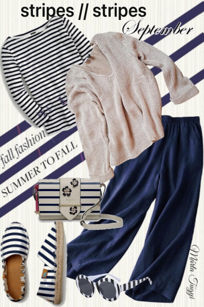 September stripes- Combinaciónde moda