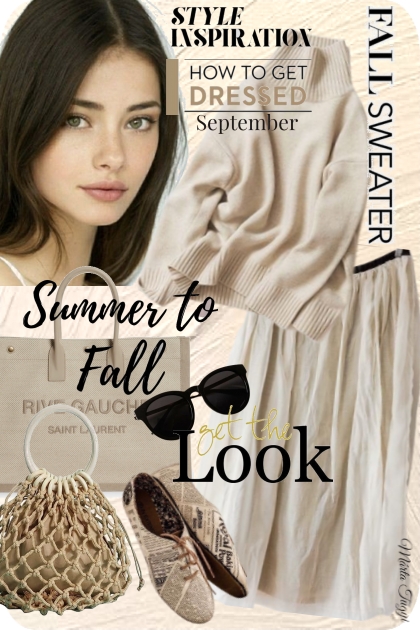 How to get dressed in september- Fashion set