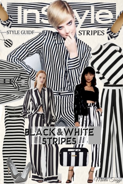 Black  &amp; White Stripes