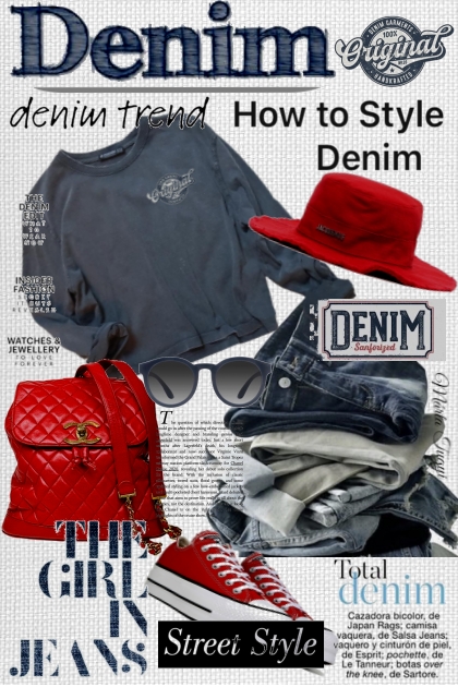 Denim Trends 15.- Fashion set