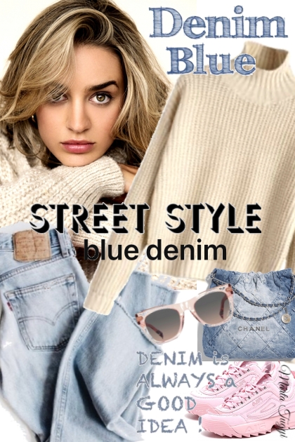 Blue Denim 2.- Модное сочетание