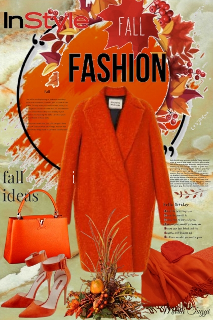 October Orange- Fashion set