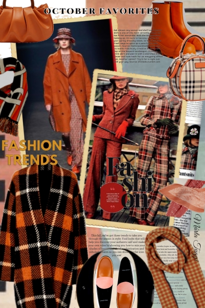 Fall Fashion Trends 2.- Модное сочетание