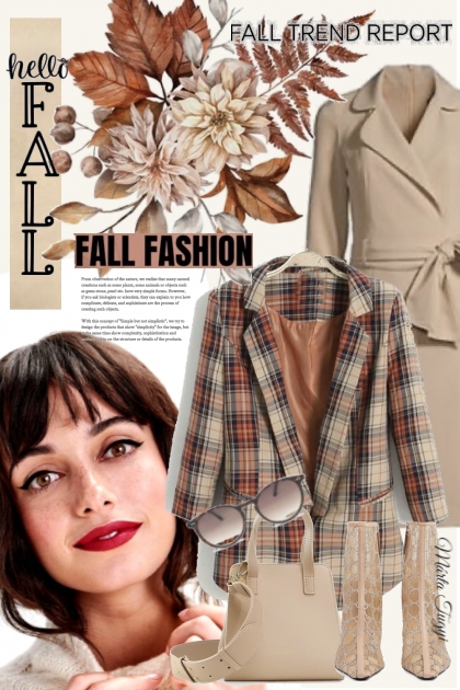 Fall Trend Report 2.- combinação de moda