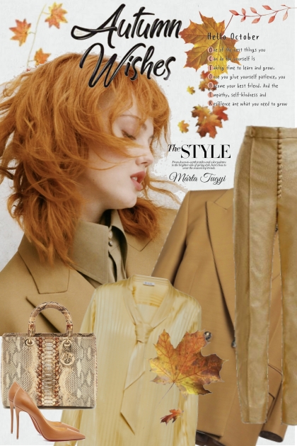 Autumn Wishes- Модное сочетание
