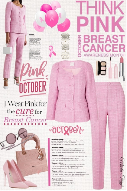 pink october 3.- Combinazione di moda