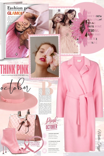 pink october 4.- combinação de moda