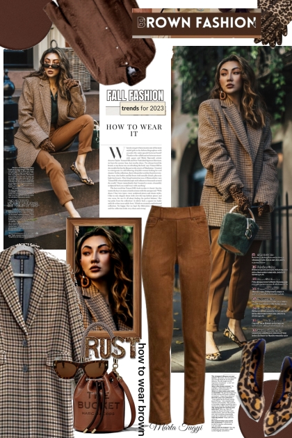 Brown Fashion - Modna kombinacija
