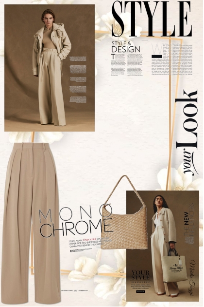 Mono Chrome- Fashion set