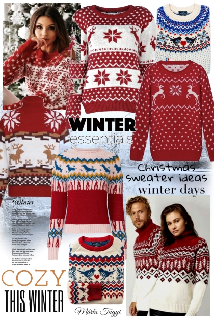 Christmas sweater ideas