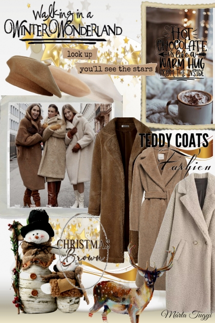 Teddy Coats- Combinazione di moda