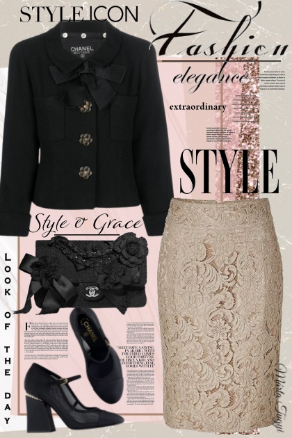 Style Icon: Chanel- Modekombination