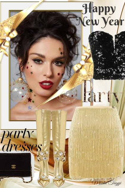 Party Dress 2.- Модное сочетание