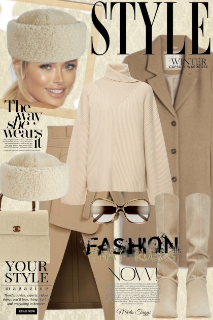 Winter Capsule Wardrobe 2.- Fashion set