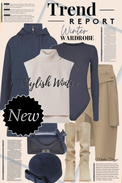 Winter Wardrobe 8.- Combinaciónde moda