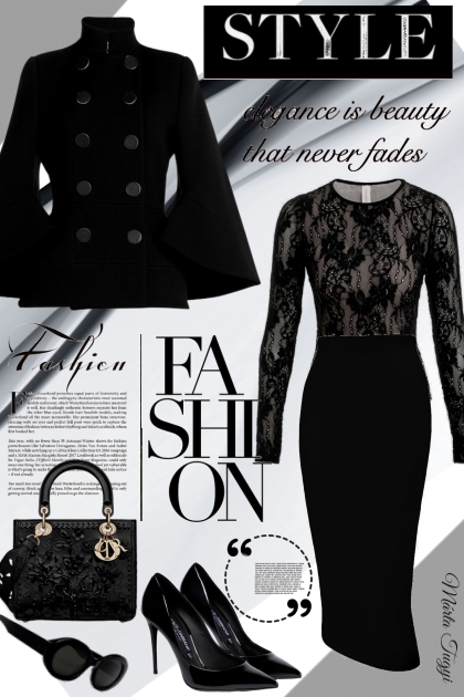 elegance is beauty that never fades- Fashion set