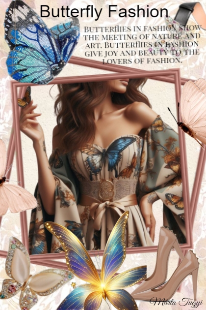 Butterfly Fashion 2.- Modekombination