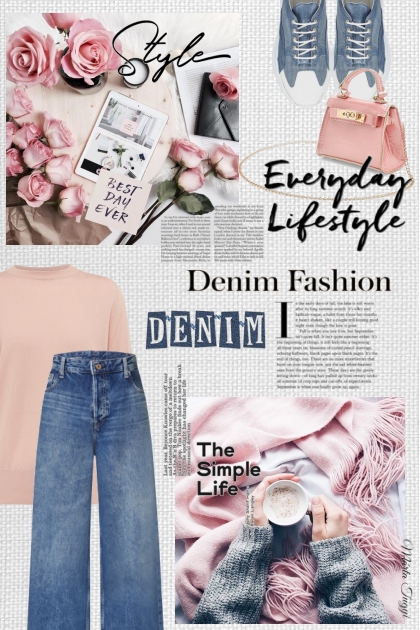 Denim Fashion 2.- Combinazione di moda