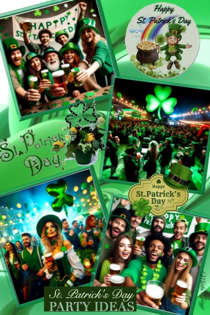 St. Patrick's Day Party Ideas- Combinaciónde moda