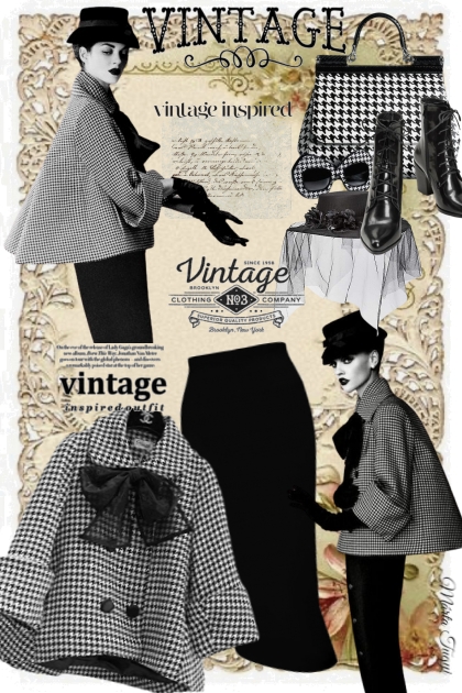 Vintage Inspired 2.- Modna kombinacija