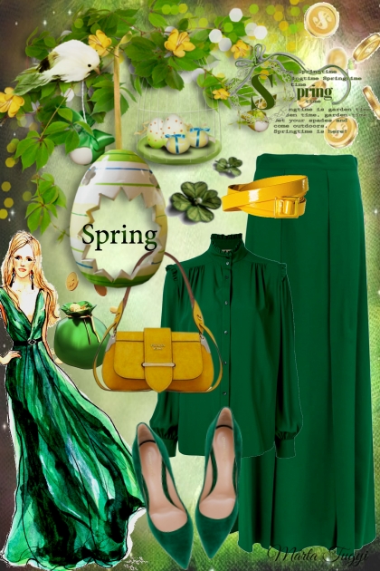It's a Green Thing March- Fashion set