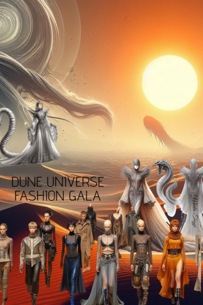 DUNE UNIVERSE FASHION GALA 5.- Kreacja