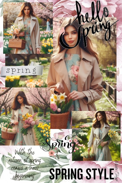 Spring Style 4.- combinação de moda