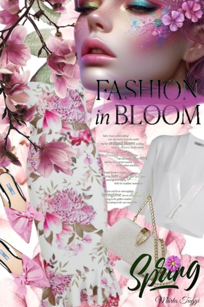 Fashion in Bloom 3.- combinação de moda