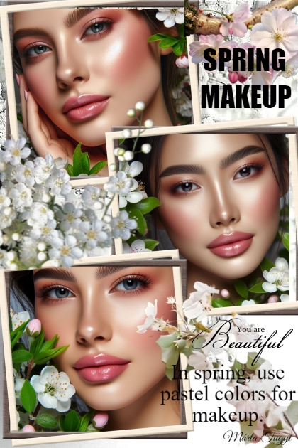 Spring Makeup- Modekombination