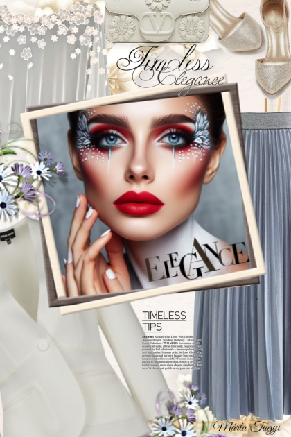 the beauty of elegance- combinação de moda