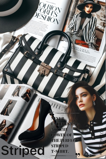 striped  - Combinaciónde moda
