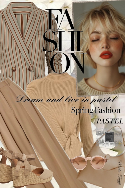 Spring Pastel Fashion - Fashion set