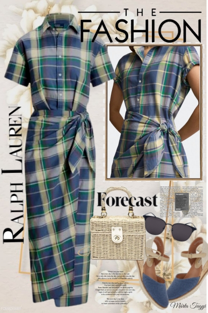 Polo Ralph Lauren dress 2.- Modna kombinacija