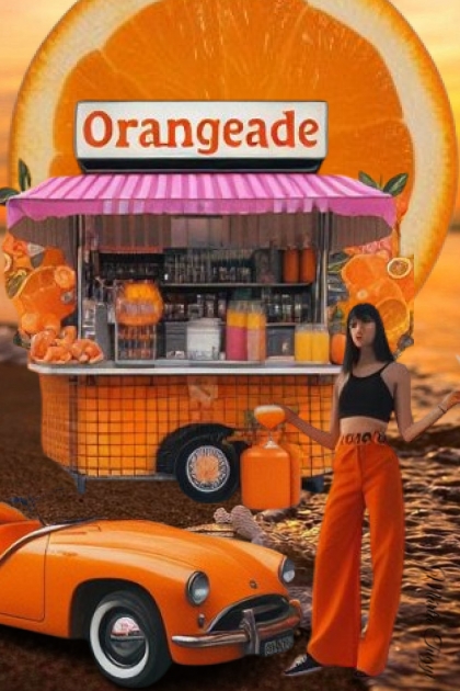 orangeade- Combinazione di moda