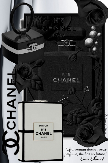 Chanel perfume No 5- Fashion set