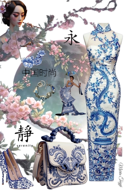 CHINESE FASHION 2.- Combinazione di moda