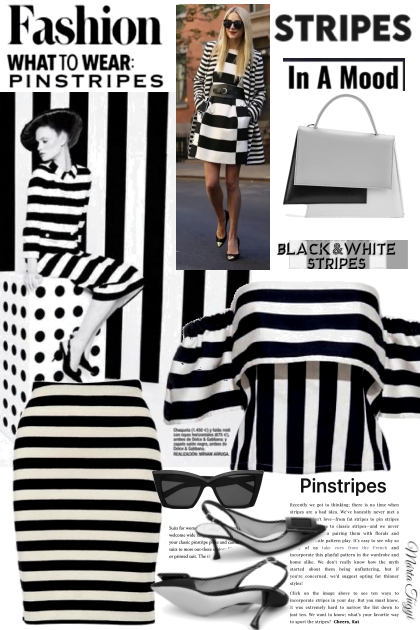 Stripes In a Mood- Modekombination