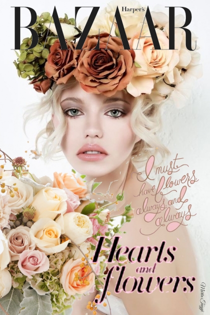 Hearts and flowers 2.- Модное сочетание