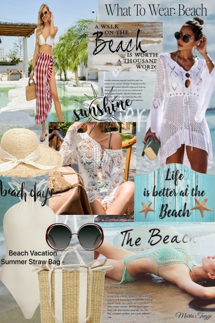 What To Wear: Beach- Modna kombinacija