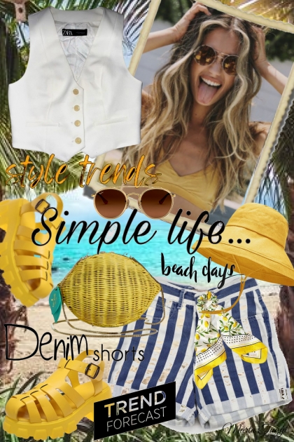 Simple life....- Combinazione di moda