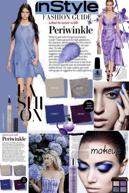 page of a fashion magazine- Modna kombinacija