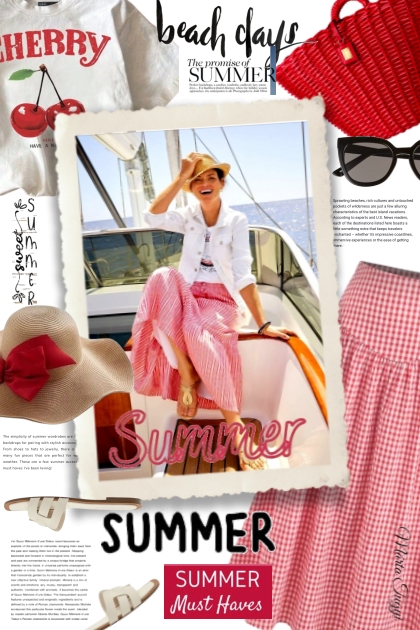 enjoy every moment of summer 2.- combinação de moda