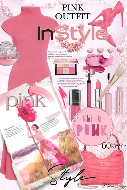 pink 2.- combinação de moda